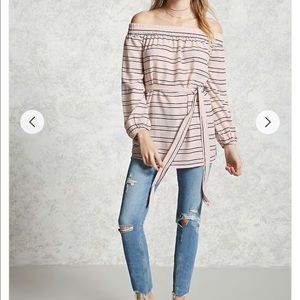 Off the shoulder top